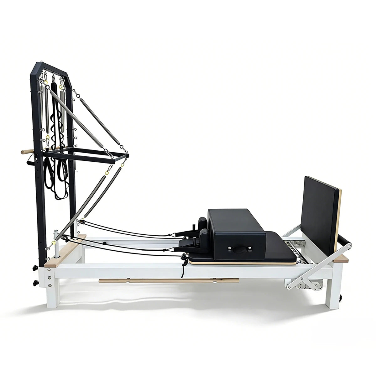 Professional Aluminum Pilates Reformer with Tower for Studio Use