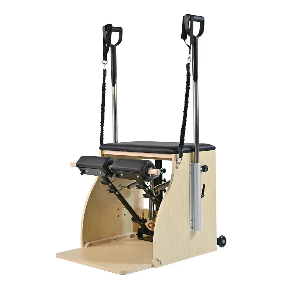 Maple Wunda Pilates Chair Professional Stability Gray