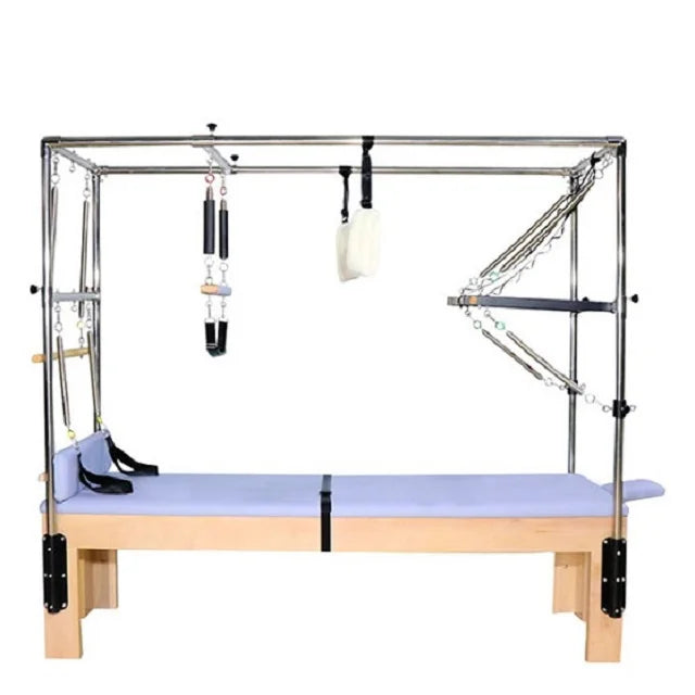 Oak Wood Pilates Reformer Cadillac 2440 x 770 x 2100 cm