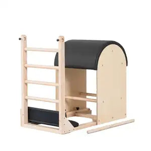Professional Maple Wood Ladder Barrel Pilates Equipment Adjustable