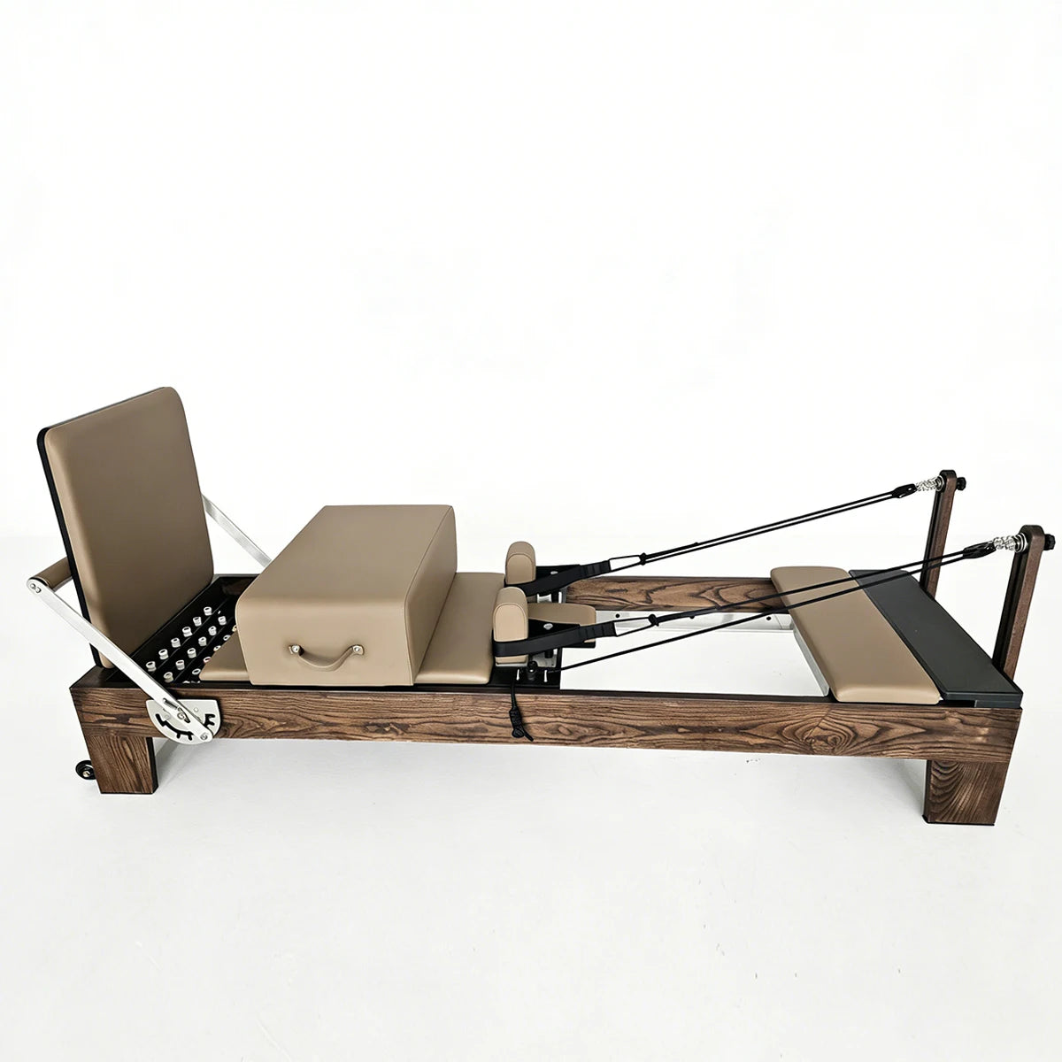 Maple Wood Pilates Reformer Adjustable Studio Equipment