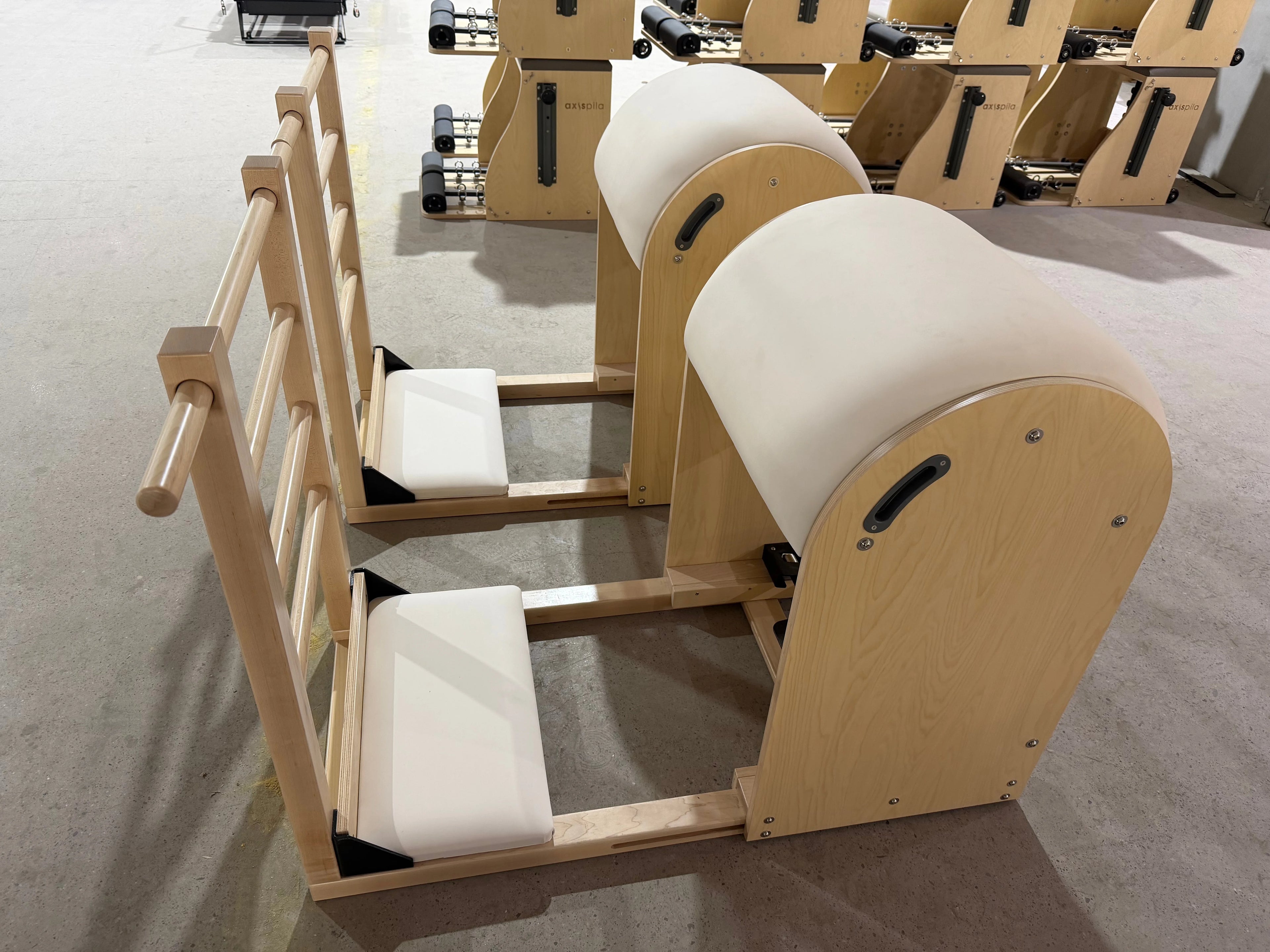 Elite Maple Pilates Ladder Barrel Studio Fitness Equipment