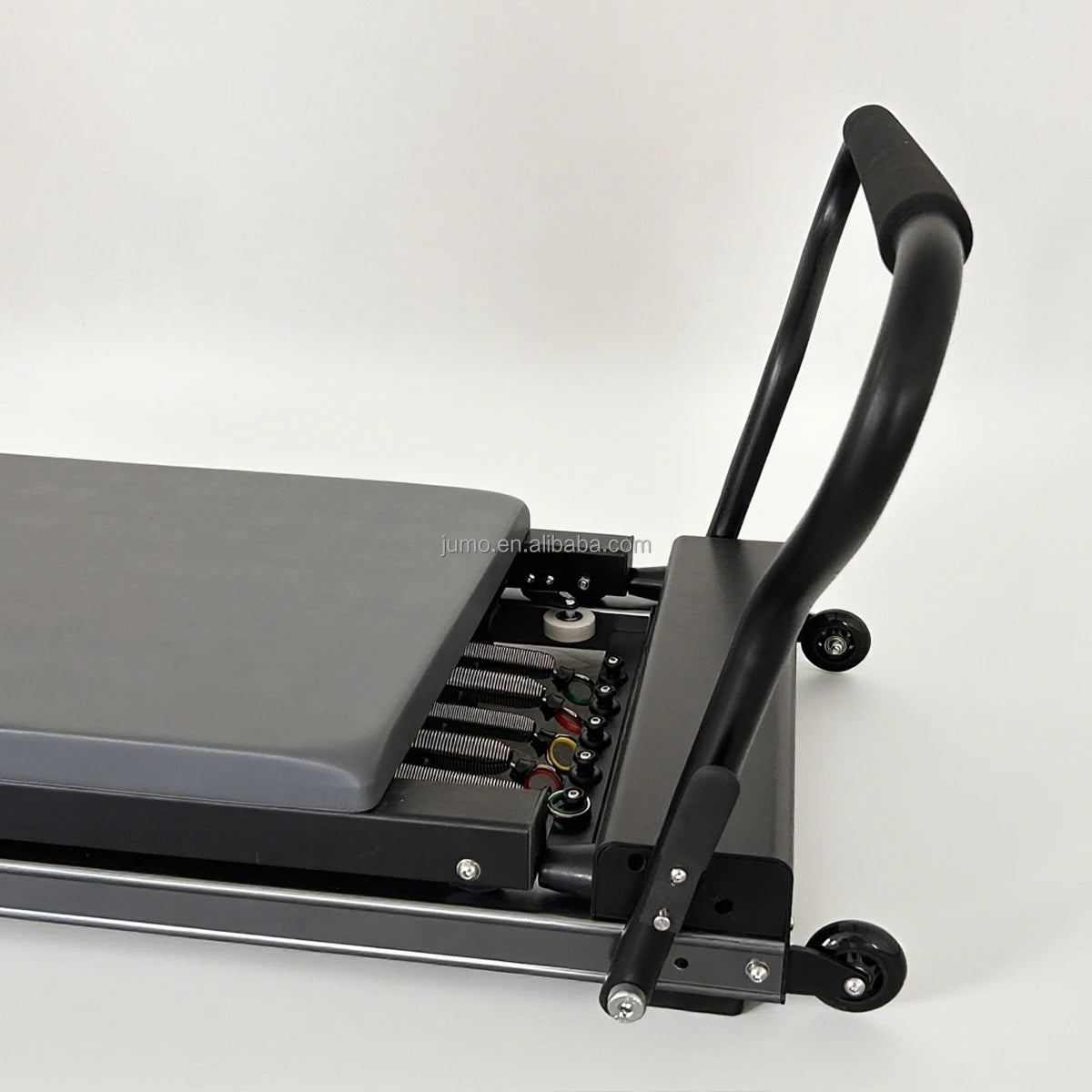 Foldable Aluminum Pilates Reformer Machine Portable Studio Home Equipment