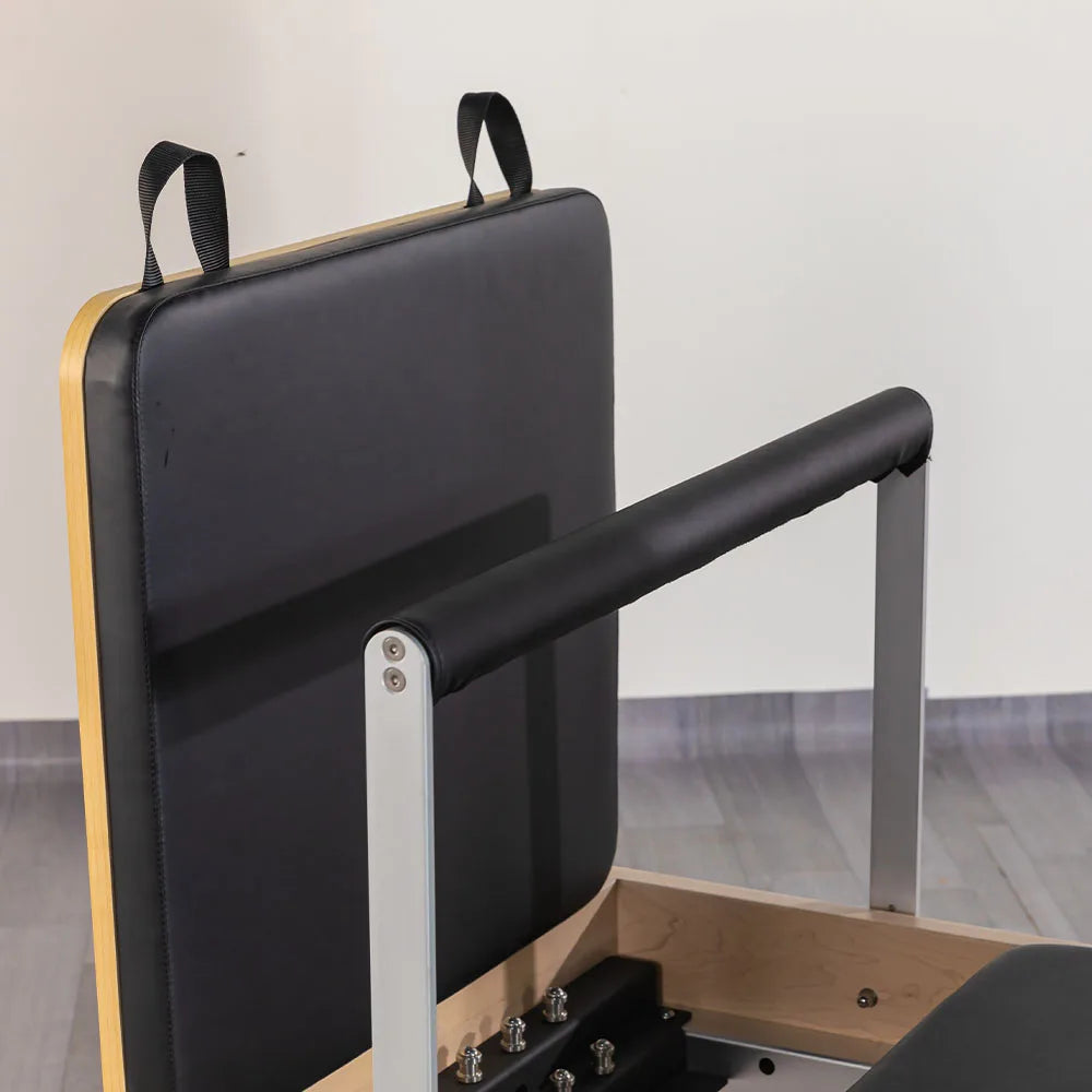 Maple Wood Pilates Reformer Studio Grade Adjustable Carriage Bed