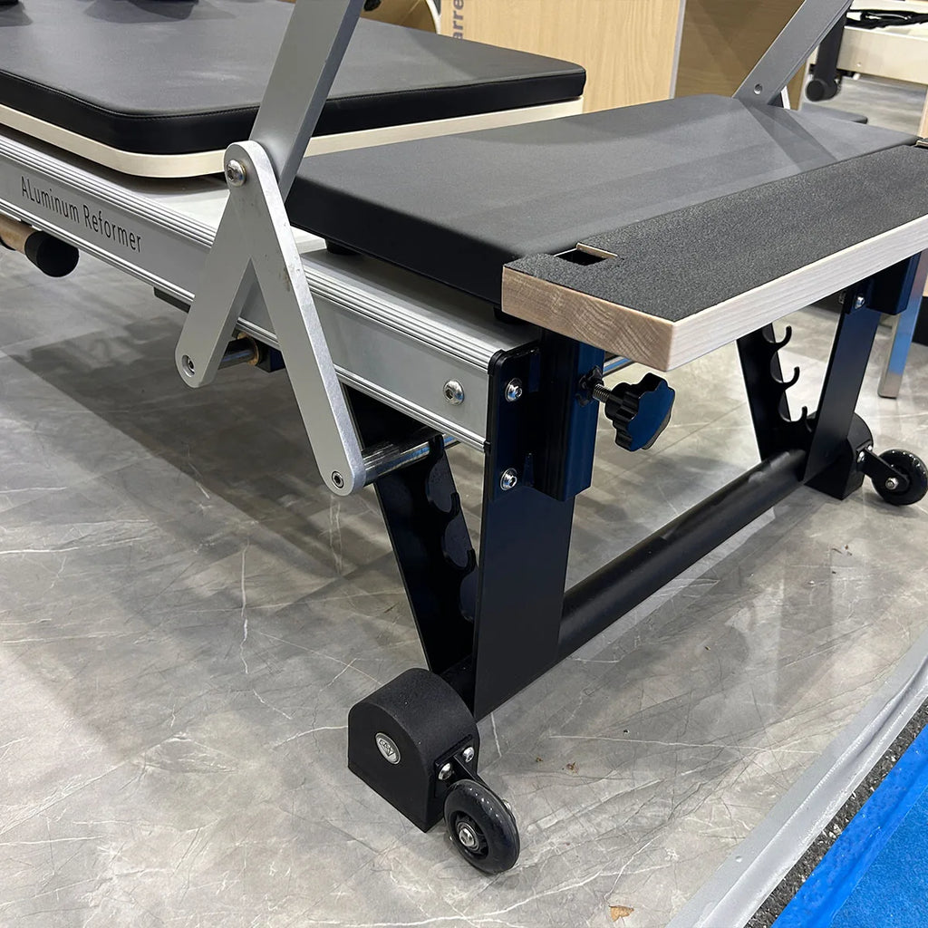 V2 Max Pilates Reformer Aluminium Studio Equipment Black