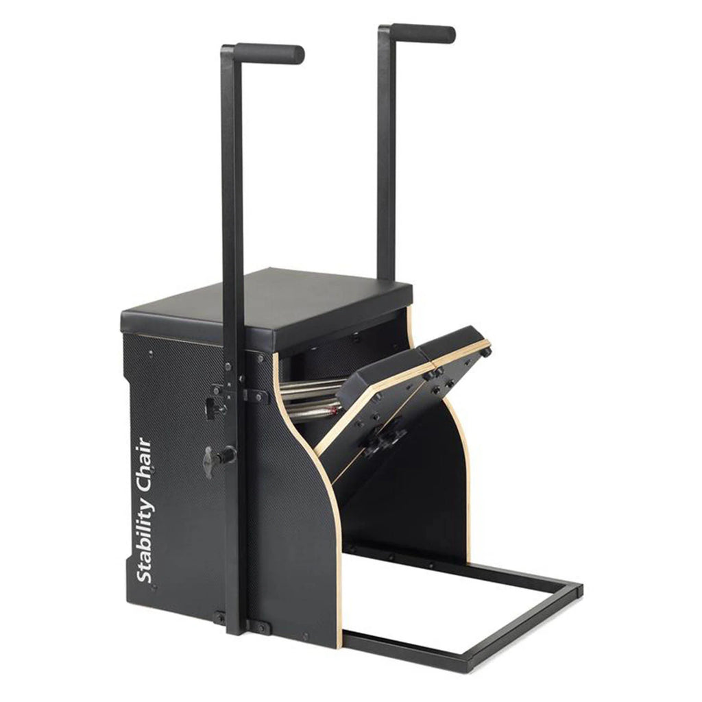 Professional Split-Pedal Stability Wunda Chair Maple Wood Black