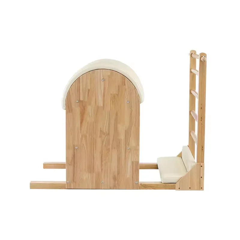 Oak Pilates Ladder Barrel Adjustable Studio Equipment