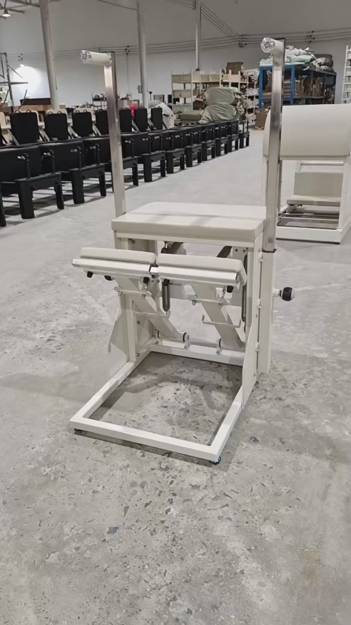 Stability Pilates Chair Commercial Grade Aluminum Adjustable Resistance