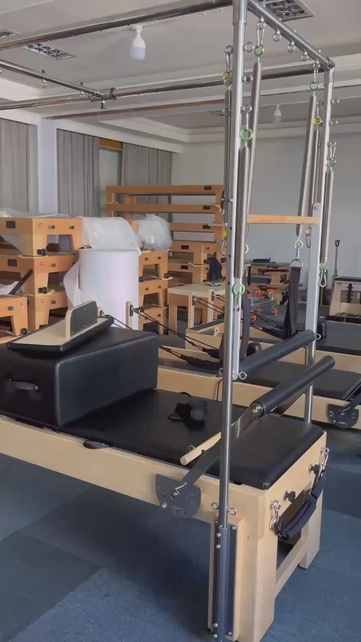 Maple Wood Pilates Cadillac Reformer Studio Home Equipment