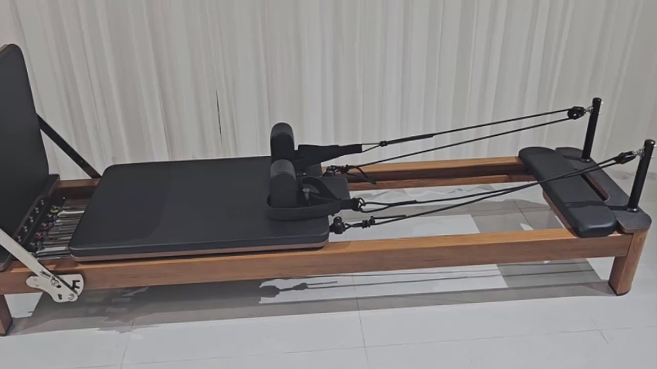 Commercial Adjustable Studio Quality Aluminum Pilates Reformer Unit