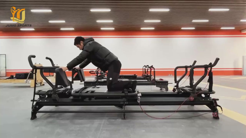 M3k Commercial Aluminum Pilates Reformer Adjustable Resistance System