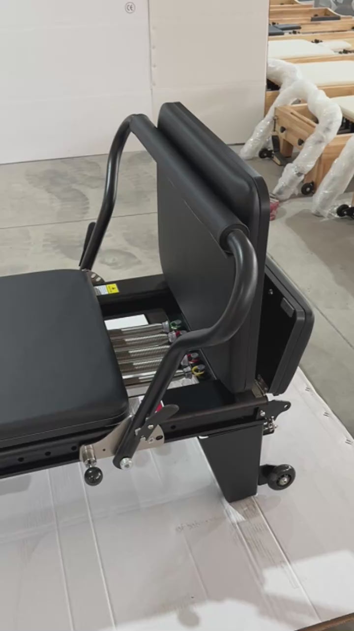 Professional Full-Track Aluminum Pilates Reformer for Home and Studio