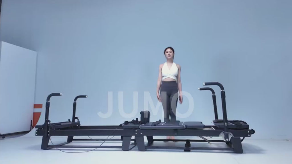 Professional Aluminum Pilates Reformer Machine with Silent Glide System