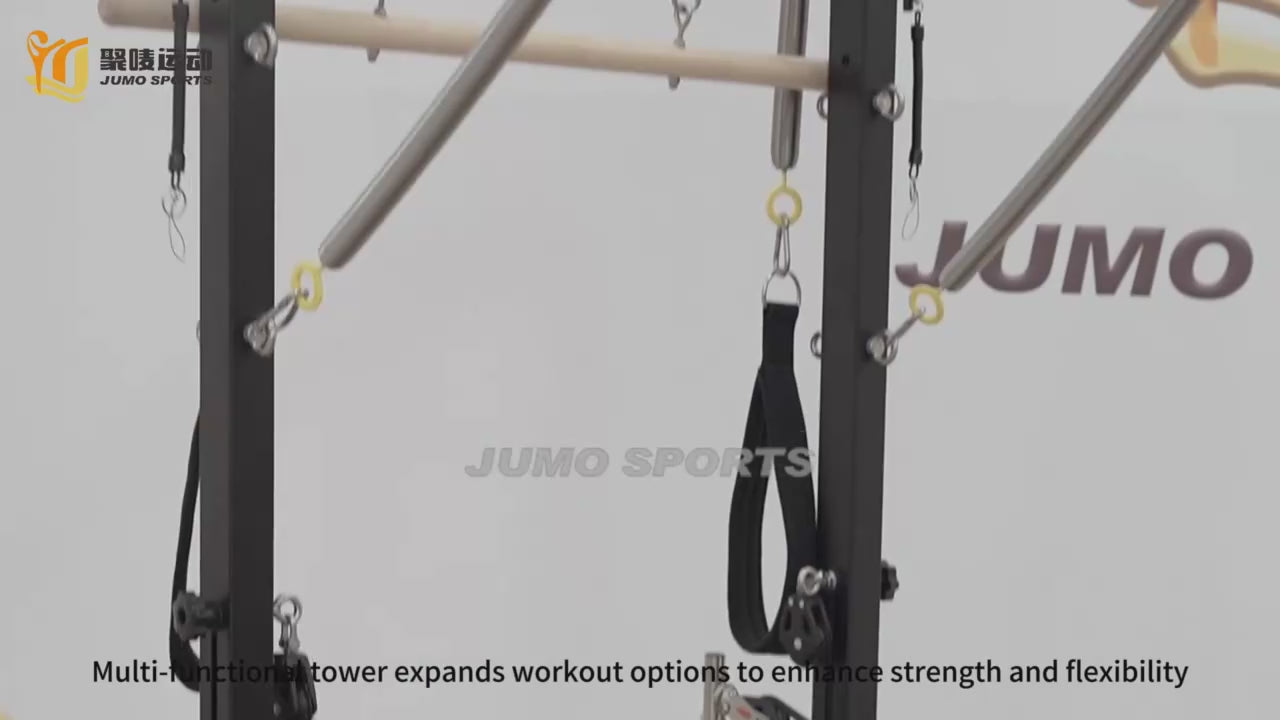 Aluminum Alloy Reformer Pilates Machine with Half Tower